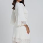 Conjunto Amamentação Curto Helena Marfim