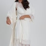Conjunto Amamentação Curto Helena Marfim