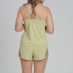 Short Doll Alça com Renda Sara Intimates - Thanandra Torres