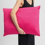 Kit Fronha de Cetim + Máscara de Dormir Pink