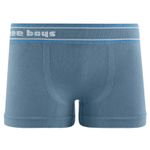 Cueca Boxer Infantil com Detalhe de Listras no Cós sem Costura