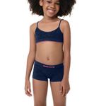 Conjunto Top e Calcinha Boxer Infantil 