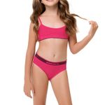 Conjunto Top e Calcinha Tanga Infantil 