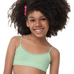 Top Infantil Sem Costura Corações