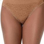 Kit 2 Calcinhas Biquíni Com Renda Sem Costura Bronze com Roxo Claro