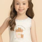 Short Doll Regata Infantil Composê