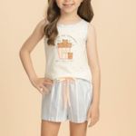 Short Doll Regata Infantil Composê