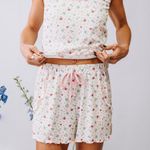 Short Doll Alça Canelado com Bolso Floriu Bela - Italla Monti