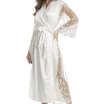 Robe Feminino Longo Com Renda Maitê - Daniela Tombini