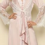 Robe Longo em Cetim com Renda Milena - Miss Victtoria
