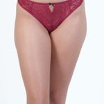 Calcinha Tanga Fio Dental Em Renda Com Detalhe Em Tiras Self Love