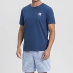 Pijama Masculino Manga curta Amor de Verão
