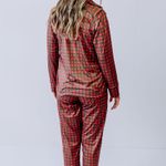 Pijama Feminino Manga Longa com Botões e Calça Noel Club - Thanandra Torres