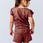 Short Doll Infantil Manga Curta Noel Club - Thanandra Torres