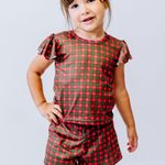 Short Doll Infantil Manga Curta Noel Club - Thanandra Torres