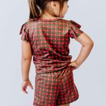 Short Doll Infantil Manga Curta Noel Club - Thanandra Torres
