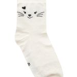 Meia Cano Médio Gatinho