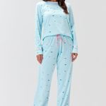 Pijama Feminino Manga Longa e Calça Forever Dreaming