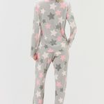 Pijama Feminino Manga Longa e Calça Stars