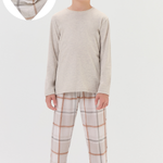 Pijama Masculino Infantil Manga Longa e Calça Lovers Club