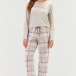 Pijama Feminino Manga Longa e Calça Lovers Club