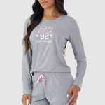 Pijama Feminino Manga longa e Calça Liga do Sono