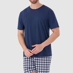 Pijama Masculino Manga Curta Amor Desbloqueado