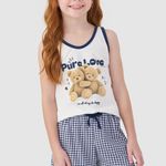Short Doll Infantil Regata Teddy Love