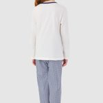 Pijama Feminino Infantil Manga longa e Calça Teddy Love