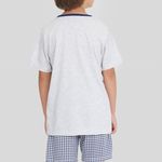Pijama Masculino Infantil Manga Curta Teddy Love