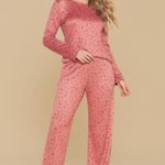 Pijama Feminino Manga longa e Calça Lovely