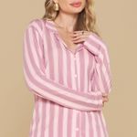 Pijama Feminino Longo com Botões Candy