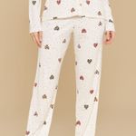 Pijama Feminino Longo Canelado com Botões Espalhe Amor