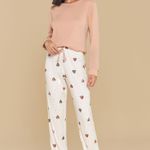 Pijama Feminino Longo Canelado Espalhe Amor