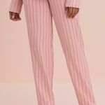 Pijama Feminino Longo com Botões Entre Listras