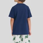 Pijama Masculino Infantil Manga curta Dino