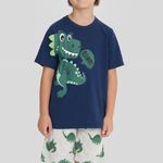 Pijama Masculino Infantil Manga curta Dino
