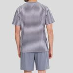 Pijama Masculino Manga curta Stripe