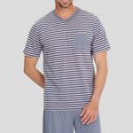 Pijama Masculino Manga curta Stripe