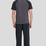 Pijama Masculino Manga curta e Calça Relax