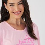 Pijama Feminino Manga longa e Calça Princess