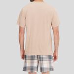 Pijama Masculino Manga curta Sempre Juntos