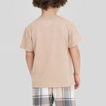 Pijama Masculino Infantil Manga curta Sempre Juntos
