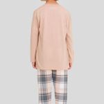 Pijama Masculino Infantil Manga longa e Calça Sempre Juntos