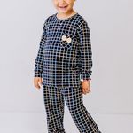 Pijama Infantil Unissex Manga Longa e Calça Sweet Lines - Thanandra Torres