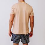 Pijama Masculino Manga curta Sweet Lines - Thanandra Torres