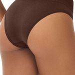 Calcinha Tanga Modal Cós Largo Sem Costura