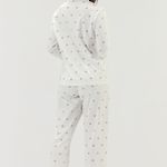 Pijama Feminino Longo com Botões Espresso