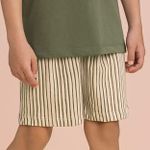 Pijama Masculino Infantil Manga curta Relaxar
