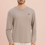 Pijama Masculino Manga longa e Calça Brilha Brilha